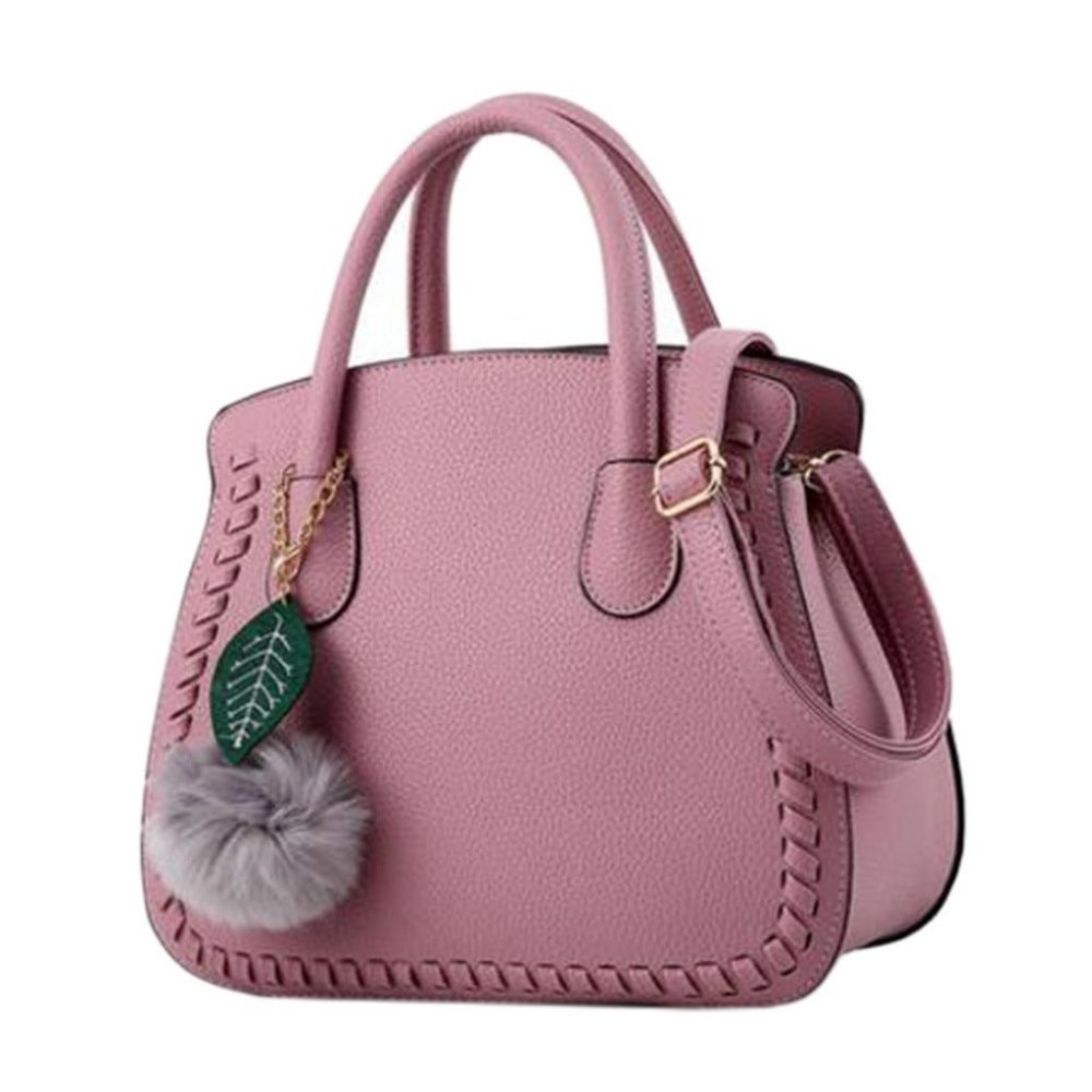 Elegant Pu Leather Handbag Shoulder Bag Durable Ladies Bag Purse Tote
